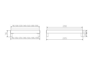 Lit Rapallo en chêne bianco massif haut de gamme, en bois massif | Le Monde du Lit