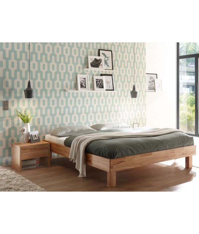 HASENA - Lit en hêtre massif