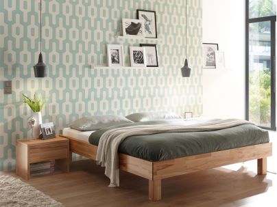 HASENA - Lit en hêtre massif