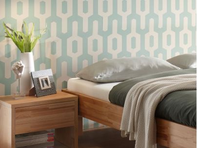 HASENA - Lit en bois massif