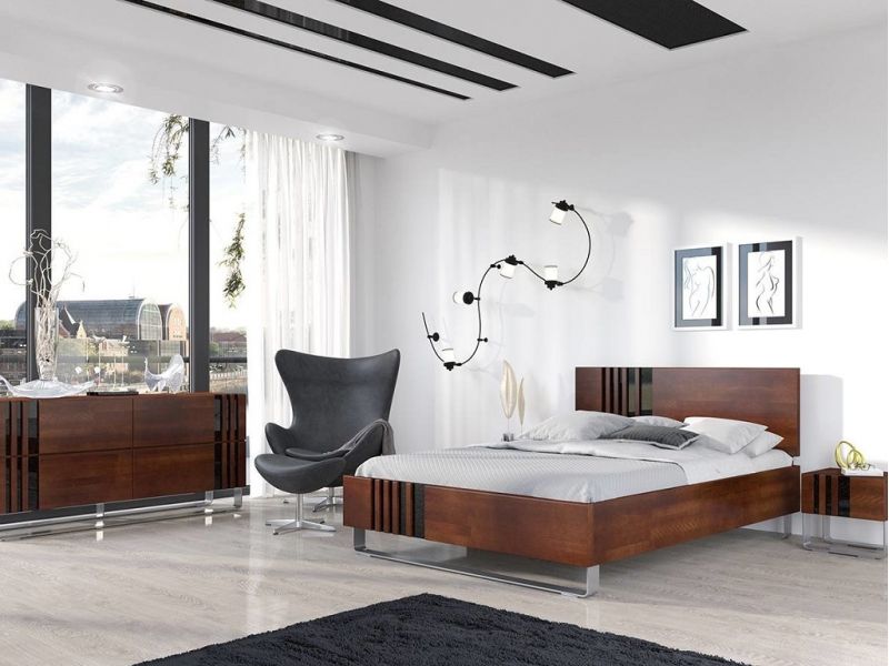 Lit Jacinthe en hêtre massif Lit Jacinthe en hêtre massif