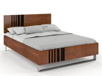 Lit Jacinthe en hêtre massif haut de gamme | Le Monde du Lit