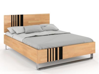 Lit Jacinthe en hêtre massif haut de gamme | Le Monde du Lit