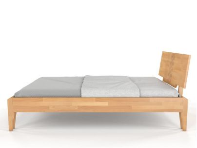 Lit en bois massif, fabrication européenne