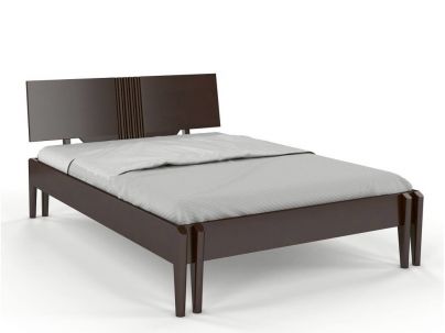 Lit Lilas en hêtre massif haut de gamme | Le Monde du Lit