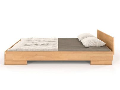 Lit Begonia en hêtre massif haut de gamme | Le Monde du Lit