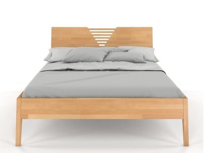 Lit en bois massif, fabrication européenne