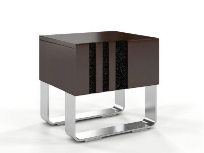 Chevet Jacinthe 1 tiroir en hêtre massif haut de gamme | Le Monde du Lit