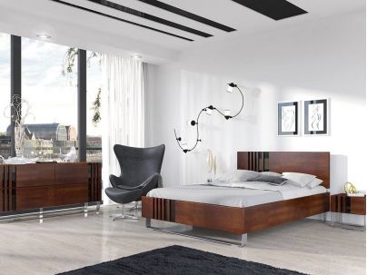 Chevet Jacinthe 1 tiroir en hêtre massif haut de gamme | Le Monde du Lit