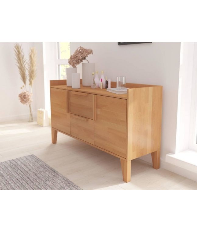 Commode en hêtre massif