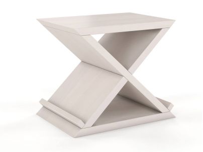 Chevet Lilas en hêtre massif haut de gamme | Le Monde du Lit