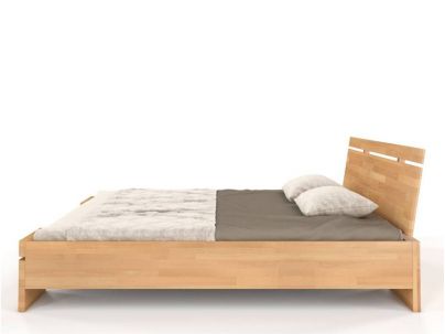 Lit Iris en hêtre massif haut de gamme | Le Monde du Lit