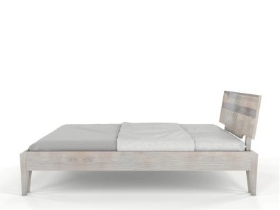 Lit Lilas 2 en chêne massif haut de gamme | Le Monde du Lit