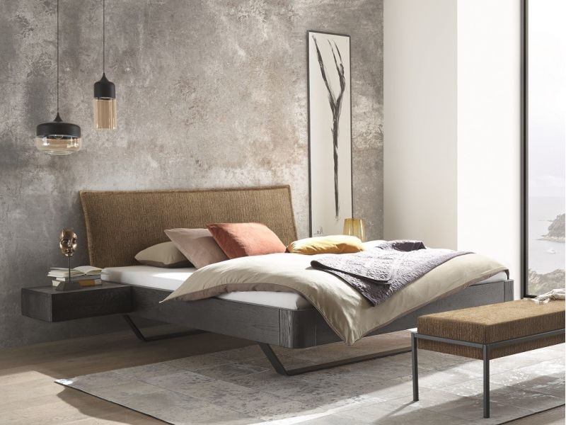 HASENA - Lit en chêne massif