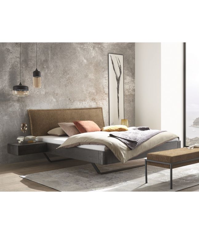 HASENA - Lit en chêne massif