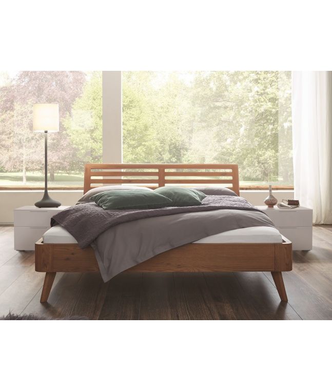 HASENA - Lit en chêne massif