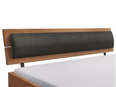 Lit Corno en chêne massif, Hasena fabricant Suisse. Meuble pour la chambre. Le Monde du Lit