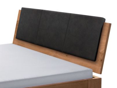 Lit Varus en chêne massif, Hasena fabricant Suisse. Meuble pour la chambre. Le Monde du Lit