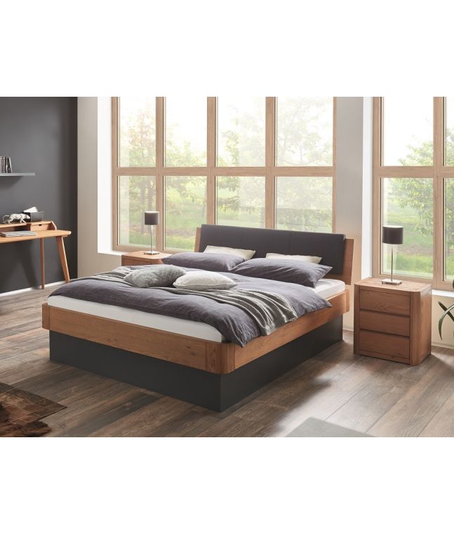 HASENA - Lit en chêne massif