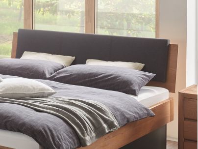 Lit Practico Ravo en chêne sauvage massif, Hasena fabricant Suisse. Meuble pour la chambre