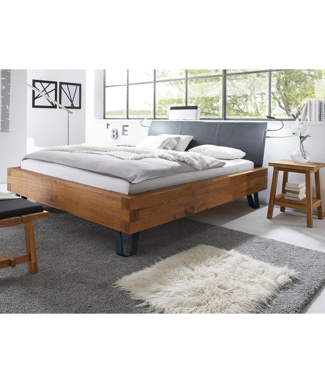 HASENA - Lit en chêne massif