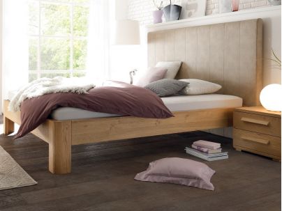 HASENA - Lit en chêne massif