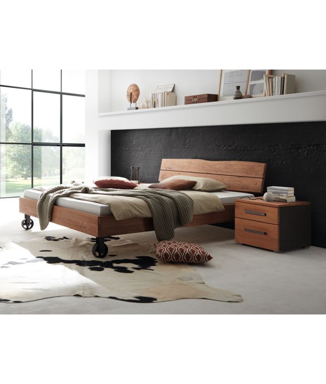 HASENA - Lit en chêne massif