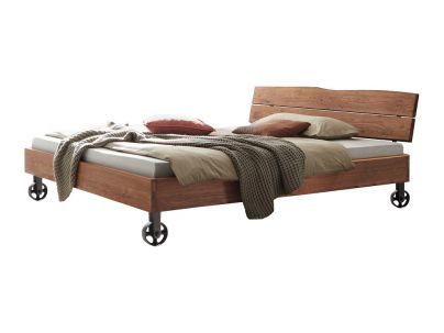 Lit Quadro Cena en chêne sauvage massif, Hasena fabricant Suisse. Meuble pour la chambre