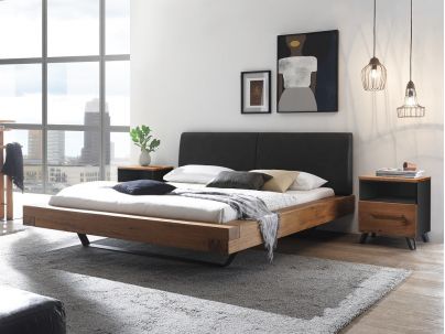 HASENA - Lit en chêne massif