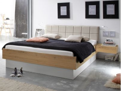 HASENA - Lit en chêne massif