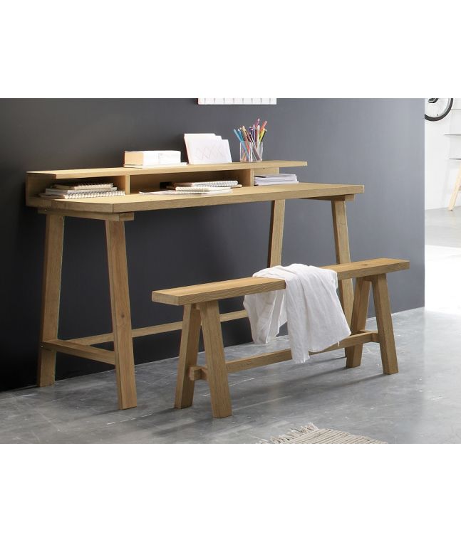 HASENA - Secrétaire en chêne massif