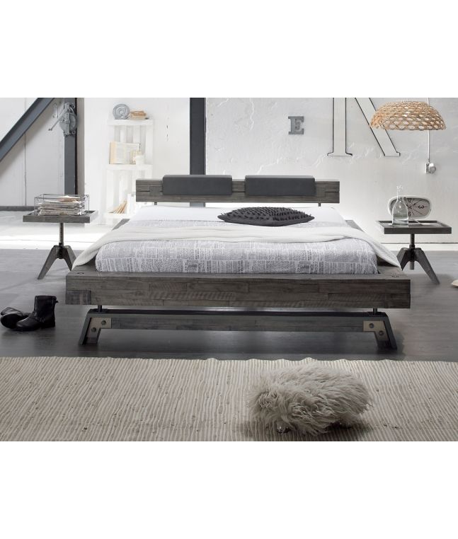 HASENA - Lit en acacia massif