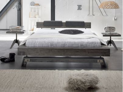 HASENA - Lit en acacia massif