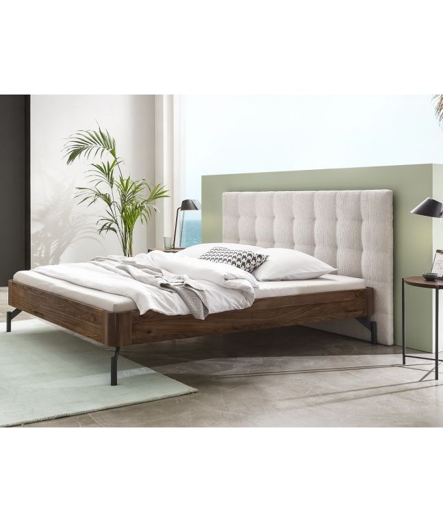 HASENA - Lit en noyer massif