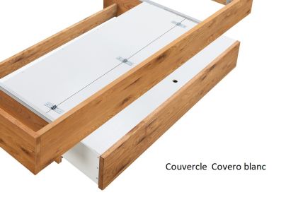 Lit Tree en chêne sauvage massif de qualité, Hasena fabricant Suisse.