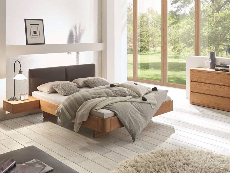 HASENA - Lit en chêne massif