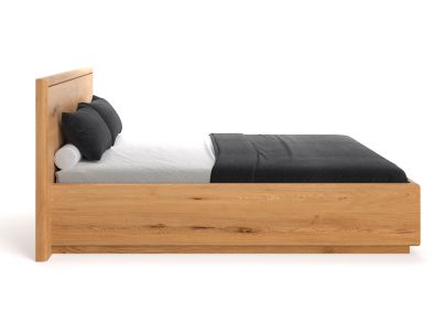 Lit coffre Rimouski en chêne massif FSC | Fabrication européenne | Le Monde du Lit