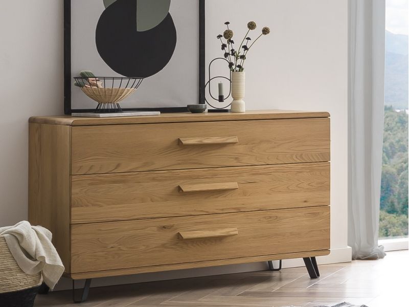 HASENA - Commode en chêne massif