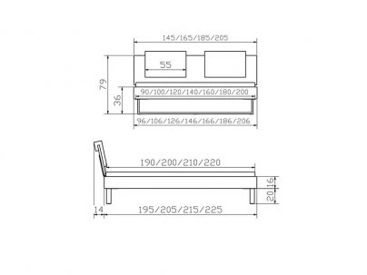 Lit Soft Orva design haut de gamme | Le Monde du Lit