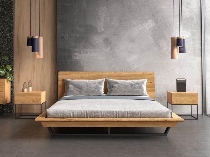 Lit en chêne massif FSC Lit en chêne massif FSC