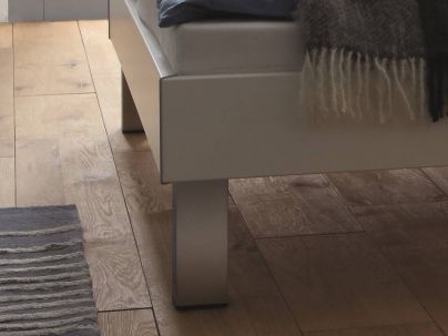 Lit Soft Elipsa, Hasena fabricant Suisse. Meuble contemporain pour la chambre