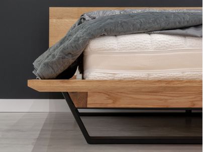 Lit Montréal en chêne massif FSC | Fabrication européenne | Le Monde du Lit