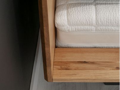 Lit Montréal en chêne massif FSC | Fabrication européenne | Le Monde du Lit