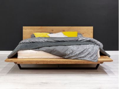 Lit Montréal en chêne massif FSC | Fabrication européenne | Le Monde du Lit