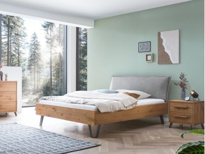 HASENA - Table de nuit en bois massif