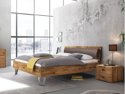 HASENA - Lit en chêne massif