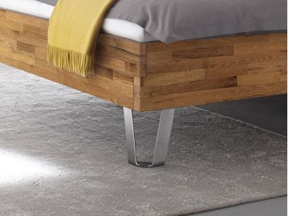 Lit Cone Arcada en chêne massif recyclé | Collection Factory | Le Monde du Lit