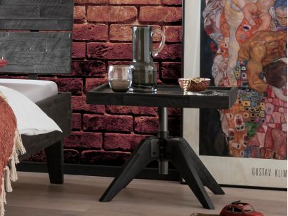 Chevet Carpi en Acacia vintage Grey | Collection Factory | Le Monde du Lit