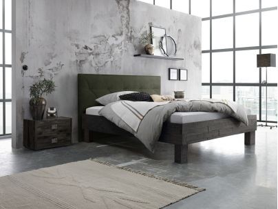 Lit Cone Umbia en acacia massif | Collection Factory | Le Monde du Lit