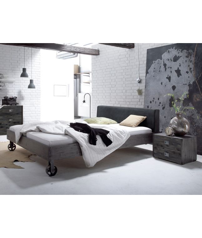 HASENA - Lit en acacia massif